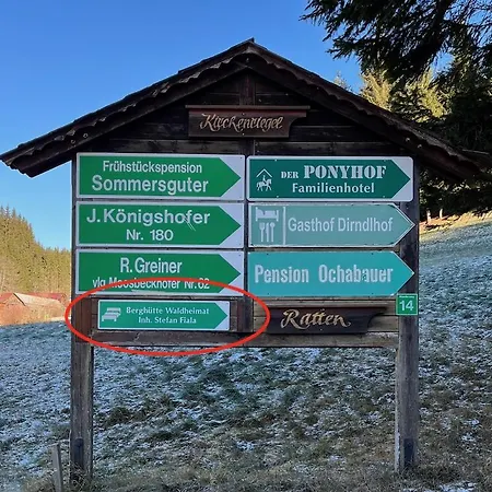 Berghuette Waldheimat Раттен