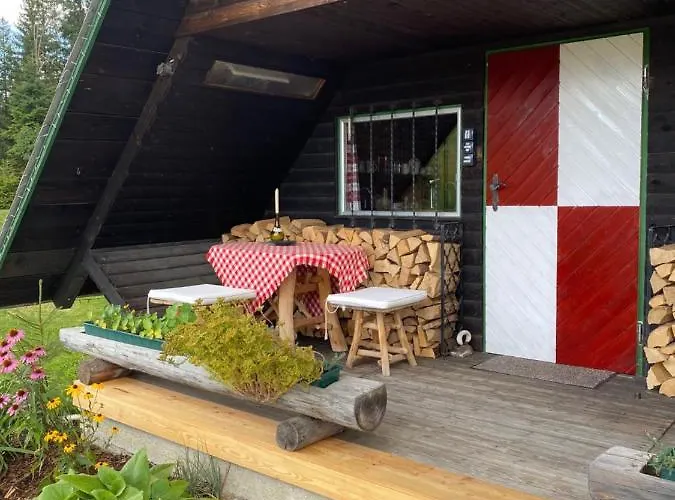 بيت للعطل Berghuette Waldheimat